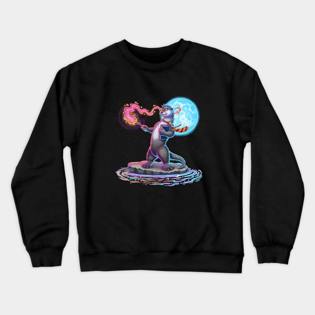 Arry P. Otter Crewneck Sweatshirt by Ian Moss Creative